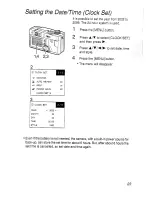 Предварительный просмотр 23 страницы Panasonic Lumix DMC-LC20EN Operating Instructions Manual