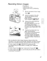 Предварительный просмотр 27 страницы Panasonic Lumix DMC-LC20EN Operating Instructions Manual