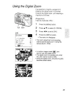 Предварительный просмотр 29 страницы Panasonic Lumix DMC-LC20EN Operating Instructions Manual