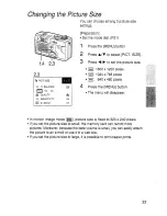 Предварительный просмотр 33 страницы Panasonic Lumix DMC-LC20EN Operating Instructions Manual