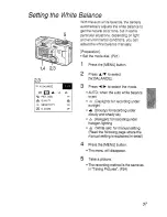 Предварительный просмотр 37 страницы Panasonic Lumix DMC-LC20EN Operating Instructions Manual