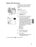 Предварительный просмотр 39 страницы Panasonic Lumix DMC-LC20EN Operating Instructions Manual