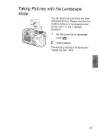 Предварительный просмотр 41 страницы Panasonic Lumix DMC-LC20EN Operating Instructions Manual