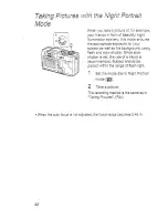 Предварительный просмотр 42 страницы Panasonic Lumix DMC-LC20EN Operating Instructions Manual