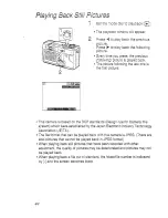 Предварительный просмотр 44 страницы Panasonic Lumix DMC-LC20EN Operating Instructions Manual