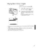 Предварительный просмотр 47 страницы Panasonic Lumix DMC-LC20EN Operating Instructions Manual