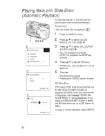 Предварительный просмотр 54 страницы Panasonic Lumix DMC-LC20EN Operating Instructions Manual