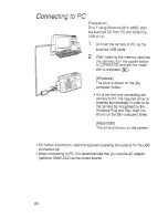 Предварительный просмотр 64 страницы Panasonic Lumix DMC-LC20EN Operating Instructions Manual