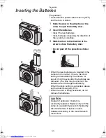 Preview for 11 page of Panasonic Lumix DMC-LC33PP Operating Instructions Manual