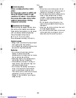 Preview for 89 page of Panasonic Lumix DMC-LC33PP Operating Instructions Manual