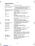 Preview for 93 page of Panasonic Lumix DMC-LC33PP Operating Instructions Manual