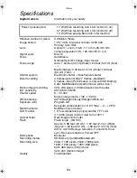 Preview for 94 page of Panasonic Lumix DMC-LC43 Operating Instructions Manual