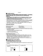 Preview for 13 page of Panasonic Lumix DMC-LC43A Operating Instructions Manual