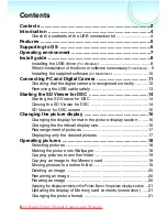 Preview for 2 page of Panasonic Lumix DMC-LC5 Operating Instructions Manual