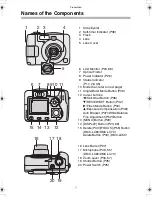 Предварительный просмотр 7 страницы Panasonic Lumix DMC-LC50GN Operating Instructions Manual