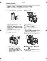 Предварительный просмотр 9 страницы Panasonic Lumix DMC-LC50GN Operating Instructions Manual