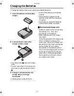 Предварительный просмотр 10 страницы Panasonic Lumix DMC-LC50GN Operating Instructions Manual