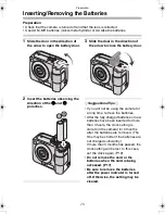 Предварительный просмотр 16 страницы Panasonic Lumix DMC-LC50GN Operating Instructions Manual