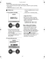 Предварительный просмотр 86 страницы Panasonic Lumix DMC-LC50GN Operating Instructions Manual