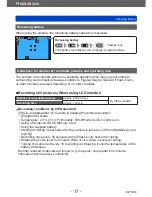 Preview for 17 page of Panasonic LUMIX DMC-LF1 Owner'S Manual