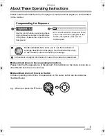 Preview for 5 page of Panasonic LUMIX DMC-LS1GC Operating Instructions Manual