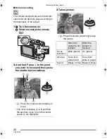 Предварительный просмотр 30 страницы Panasonic LUMIX DMC-LS1GC Operating Instructions Manual