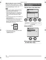 Preview for 74 page of Panasonic LUMIX DMC-LS1GC Operating Instructions Manual