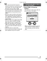 Preview for 79 page of Panasonic LUMIX DMC-LS1GC Operating Instructions Manual