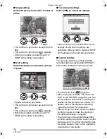 Preview for 72 page of Panasonic Lumix DMC-LS1GN Operating Instructions Manual