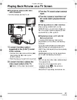 Preview for 81 page of Panasonic Lumix DMC-LS1GN Operating Instructions Manual