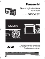 Panasonic Lumix DMC-LS2 Operating Instructions Manual preview