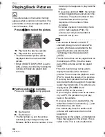 Preview for 32 page of Panasonic Lumix DMC-LS2 Operating Instructions Manual