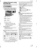 Preview for 45 page of Panasonic Lumix DMC-LS2 Operating Instructions Manual