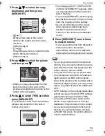 Preview for 73 page of Panasonic Lumix DMC-LS2 Operating Instructions Manual