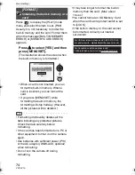 Preview for 74 page of Panasonic Lumix DMC-LS2 Operating Instructions Manual