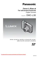 Preview for 1 page of Panasonic Lumix DMC-LS5 Owner'S Manual