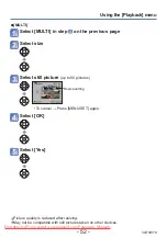 Preview for 52 page of Panasonic Lumix DMC-LS5 Owner'S Manual