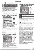 Preview for 73 page of Panasonic LUMIX DMC-LS70 Operating Instructions Manual