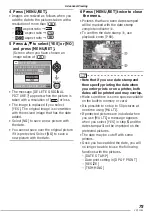 Preview for 75 page of Panasonic LUMIX DMC-LS70 Operating Instructions Manual