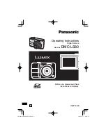 Panasonic Lumix DMC-LS80 Operating Instructions Manual preview