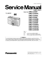 Panasonic Lumix DMC-LS80E Service Manual preview