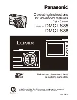 Panasonic Lumix DMC-LS85 Operating Instructions Manual предпросмотр