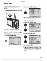 Preview for 23 page of Panasonic Lumix DMC-LX1 Operating Instructions Manual