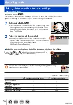 Preview for 50 page of Panasonic lumix DMC-LX10 Operating Instructions For Advanced Features