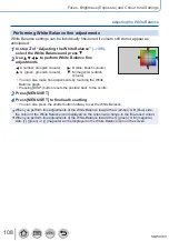 Preview for 108 page of Panasonic lumix DMC-LX10 Operating Instructions For Advanced Features