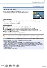 Preview for 160 page of Panasonic lumix DMC-LX10 Operating Instructions For Advanced Features