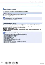 Preview for 171 page of Panasonic Lumix DMC-LX100EBS Owner'S Manual For Advanced Features