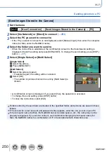Preview for 250 page of Panasonic Lumix DMC-LX100EBS Owner'S Manual For Advanced Features