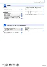 Предварительный просмотр 12 страницы Panasonic Lumix DMC-LX15 Operating Instructions For Advanced Features