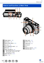 Предварительный просмотр 16 страницы Panasonic Lumix DMC-LX15 Operating Instructions For Advanced Features